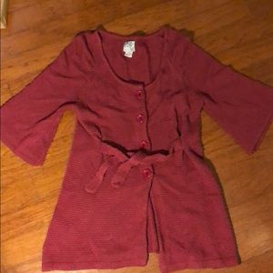 Anthropologie "Tabitha" sweater coat